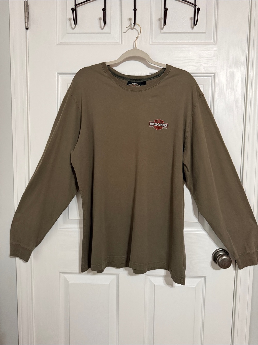Harley-Davidson Olive Green Long Sleeve Tee
